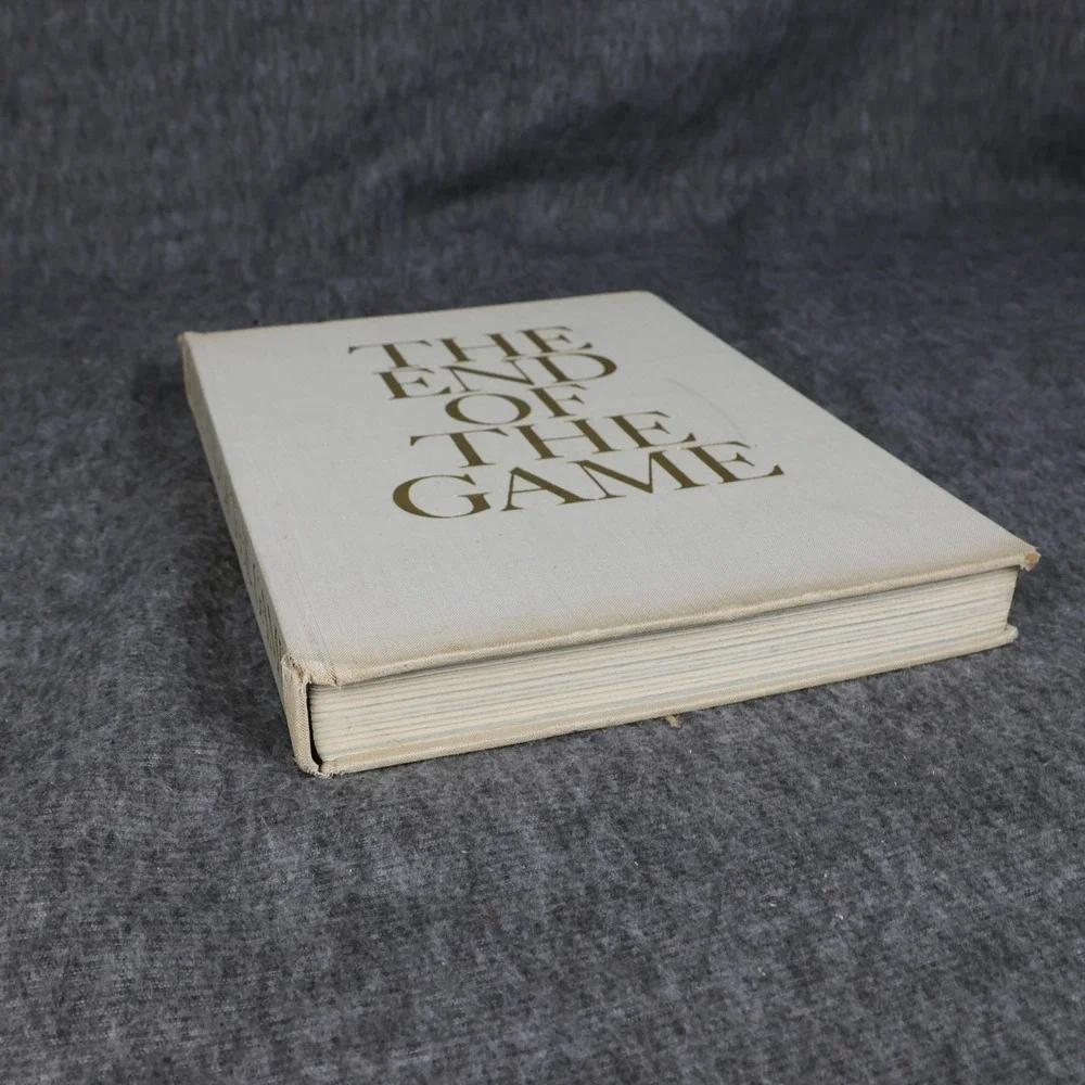 Vintage The End Of The Game Peter Hill Beard White HC Viking 1965 Photography
